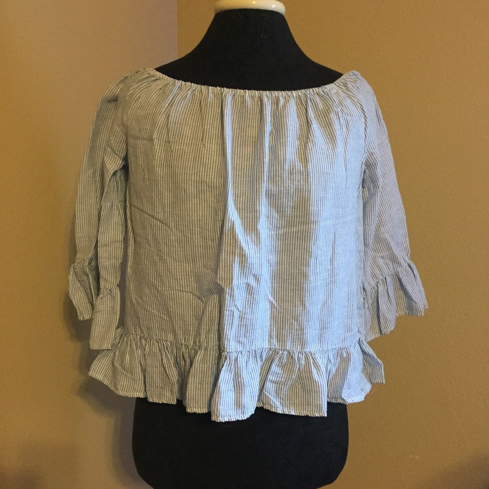 Sanctuary Striped Blouse ❤️